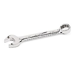 Kort ringgaffeln&oslash;gle, krom, 12 kant