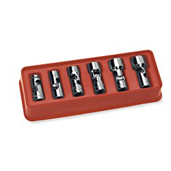 Kort kardantop, tommer 12 kant, s&aelig;t til 1/4'' driv