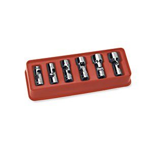 Kort kardantop, tommer 12 kant, s&aelig;t til 1/4'' driv