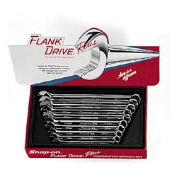 Standard ringgaffeln�gles�t, mm, krom, 12 kant