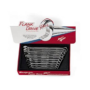 Standard ringgaffeln�gles�t, mm, krom, 12 kant