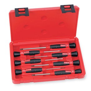 Elektronikskruetr&aelig;kker s&aelig;t